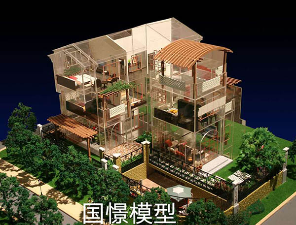 安泽县建筑模型