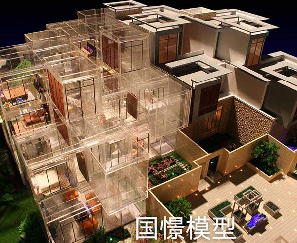 安泽县建筑模型