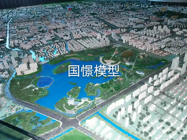 安泽县建筑模型