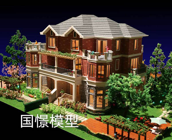 安泽县建筑模型