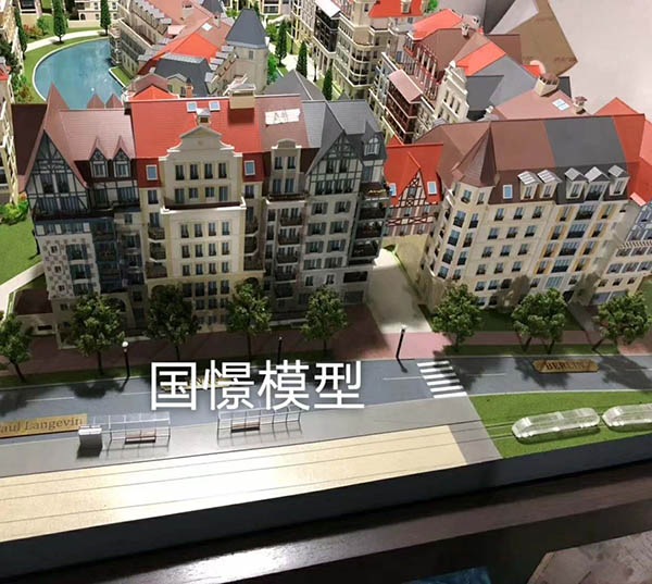 安泽县建筑模型