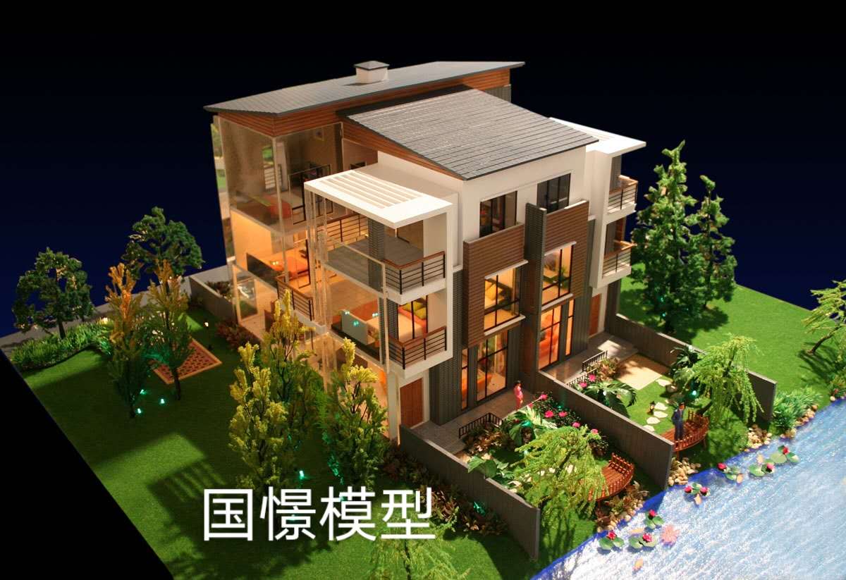 安泽县建筑模型