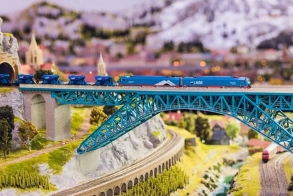 安泽县桥梁模型